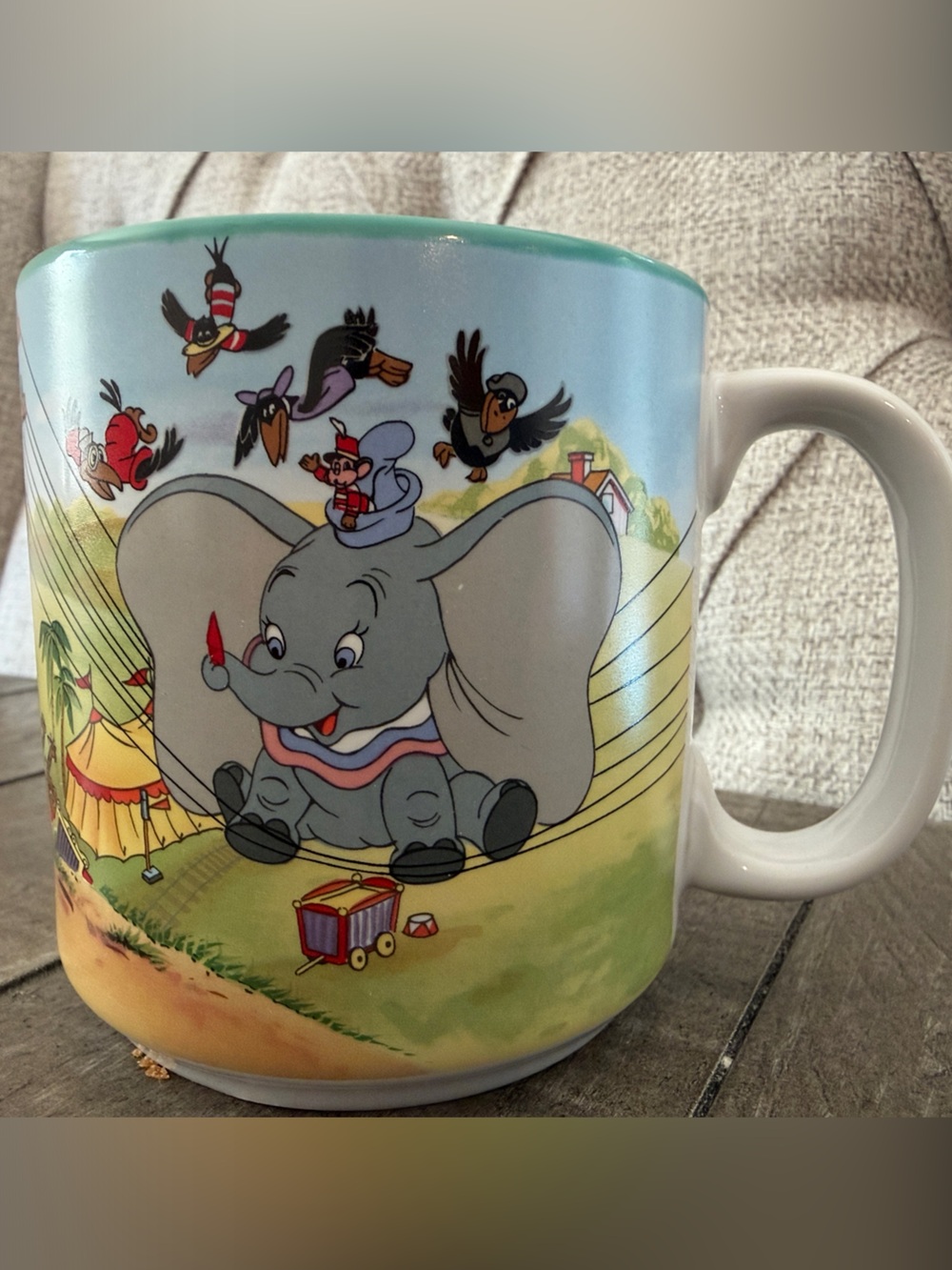 Vintage 1990’s Dumbo Mug Designed Exclusively for Walt Disney Theme Parks